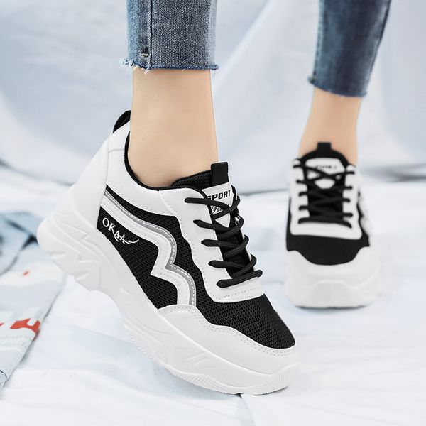 

new products ladies graffiti flat shoes casual shoes women outsole running shoes casual sports light color matching