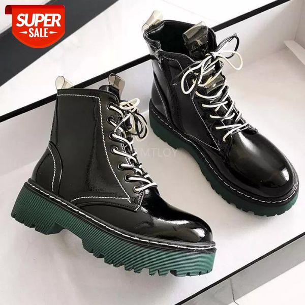 

winter boots women square heel bling round toe leisure style motorcycle new zip cross-tied botas altas mujer botas de mujer #xa0e, Black