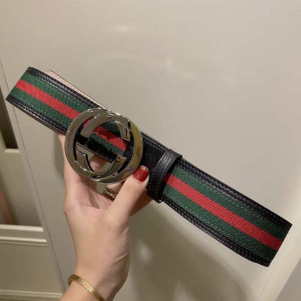 

belts men's buckle classic belt fashion letter logo front and back multicolor fine accessories, Black;brown