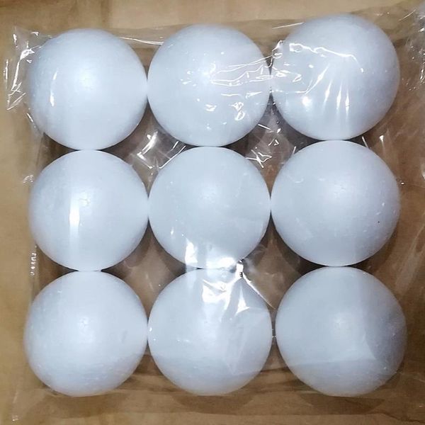 

party decoration 1pcs~1000pcs white foam flower balls styrofoam round craft diy handmade painted for wedding