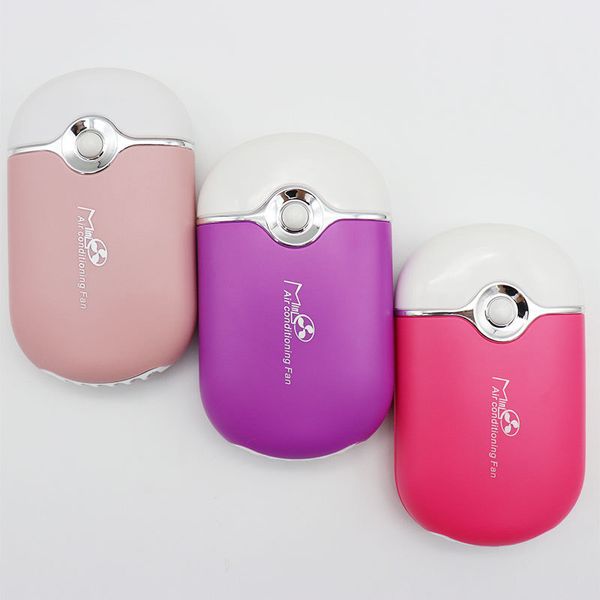 

Grafting Planting False Eyelash Blower Mini Handheld Air Conditioner Small Fan Usb Charging Leafless Fan Appliance
