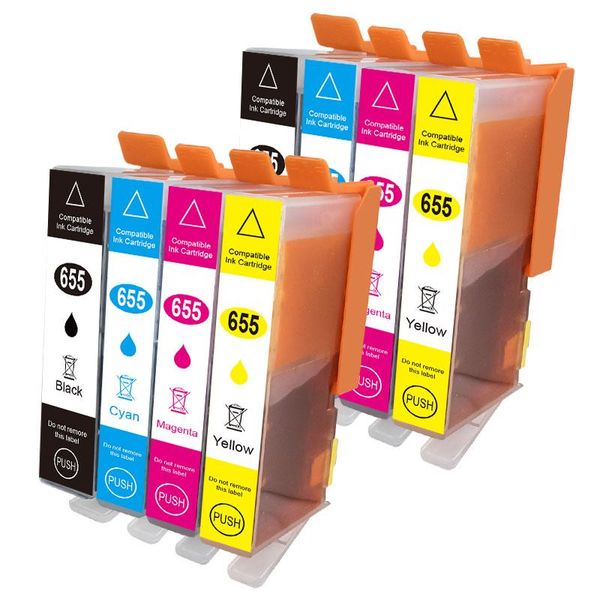 

ink cartridges youngink 4 color compatible for 655 xl 655xl cartridge deskjet 3525/4615/4625/5525/6520c printer