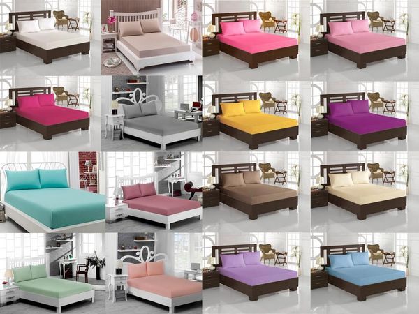 

sheets & sets perla double personality fitted bed sheet set