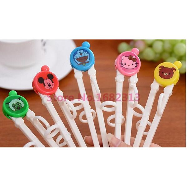 

wholesale- cartoon style kids children early learning training designed chopsticks baby enlightenm jllign outbag2007