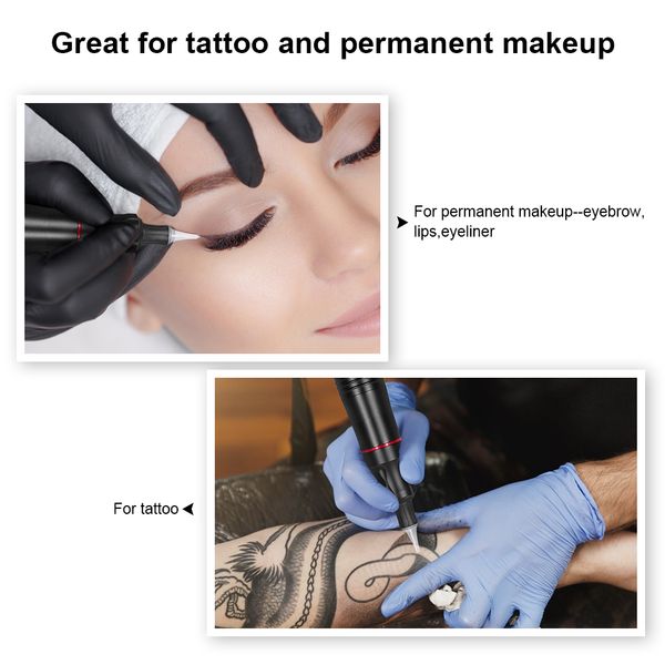 

tattoo machine kit complete rotary pen eyebrow cartridge tattoo machine set professional tattoo kit for body art beginner