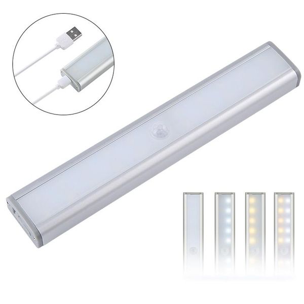 

20 led motion sensor closet light dimmable wireless lights for cabinet stair hallway pak55