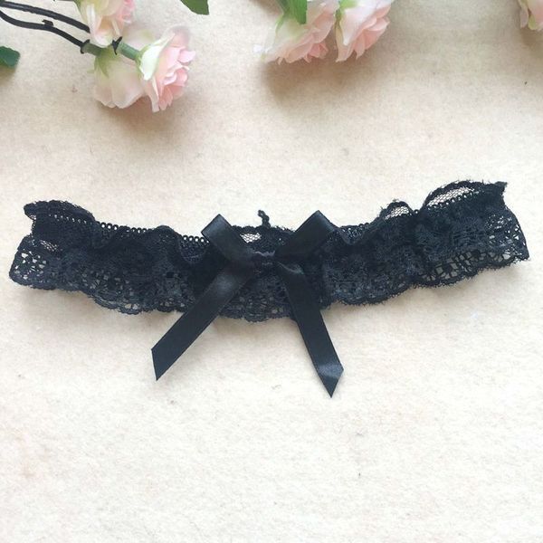 

3-pc been jarretellebelt women wedding party bridal lingerie cosplay ee flowers strik leg cough band jarret hot, Black;white