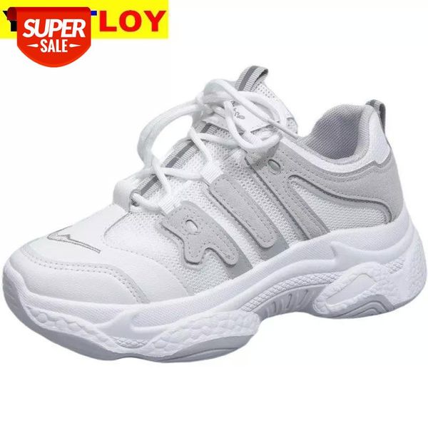 

women casual shoes thick bottom women fashion sneakers breathable vulcanize shoes damping rubber new #aj75