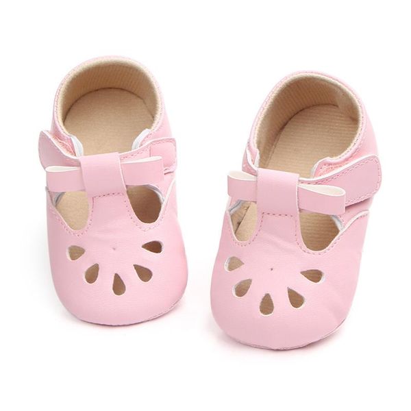 

sandals summer baby infant toddler prewalke pu lether shoes anti-slip soft sole first walkers 0-18 months sandalias, Black;red