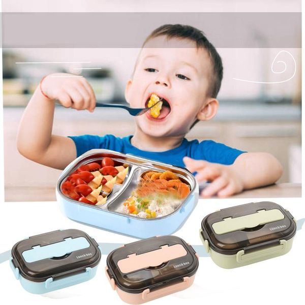 

dinnerware sets microwave lunch box with spoon chopsticks storage container children kids school office bento