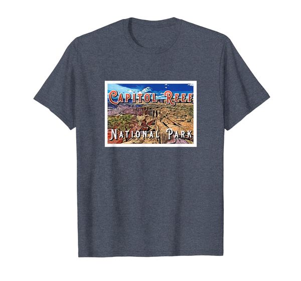

capitol reef national park hiking utah souvenir, White;black