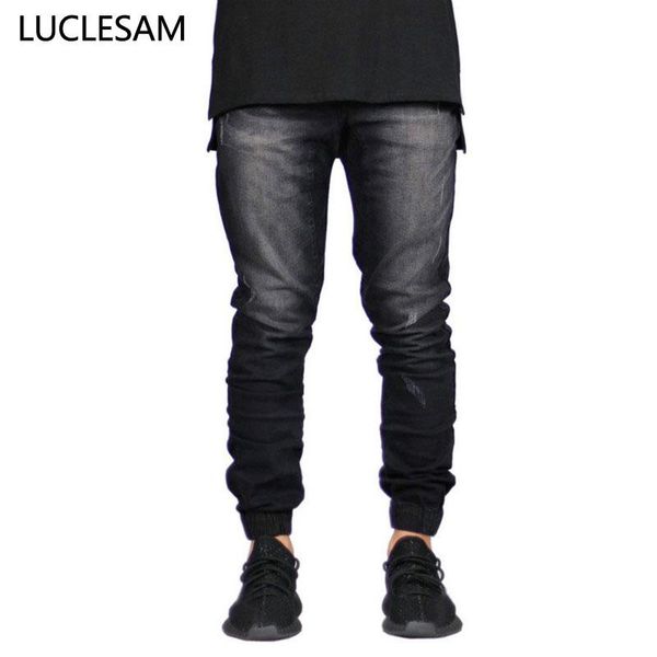

mens skinny jeans hip hop biker black jeans for men slim fit pencil pants 2021 fashion casual designer jogger denim trousers, Blue