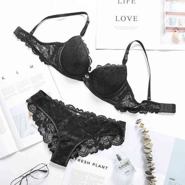 

nxy setbalaloum arrivals push up floral lace bra briefs sets transparent panties comfortable brassiere underwear lingerie 1127, Red;black