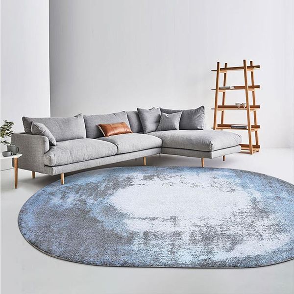 

carpets modern oval for living room thick bedroom design nordic study rugs and sofa coffee table floor mat