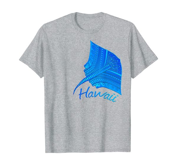 

tribal stingrays ocean animals hawaii t-shirt, White;black