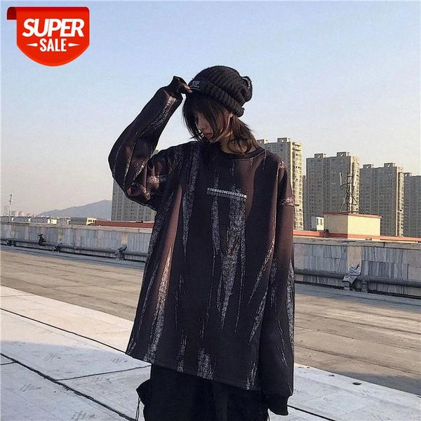 

spring autumn long sleeve tee shirts women large size loose cotton t shirt ladies printed tshirt female streetwear harajuku #qz1j, White