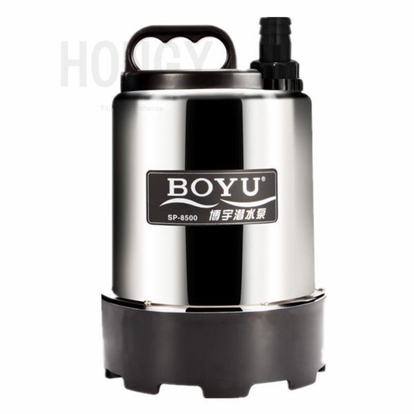 

air pumps & accessories boyu 1 piece sp-8500/8600 stainless submersible pump large flow low water level high lift fountain rockery pond