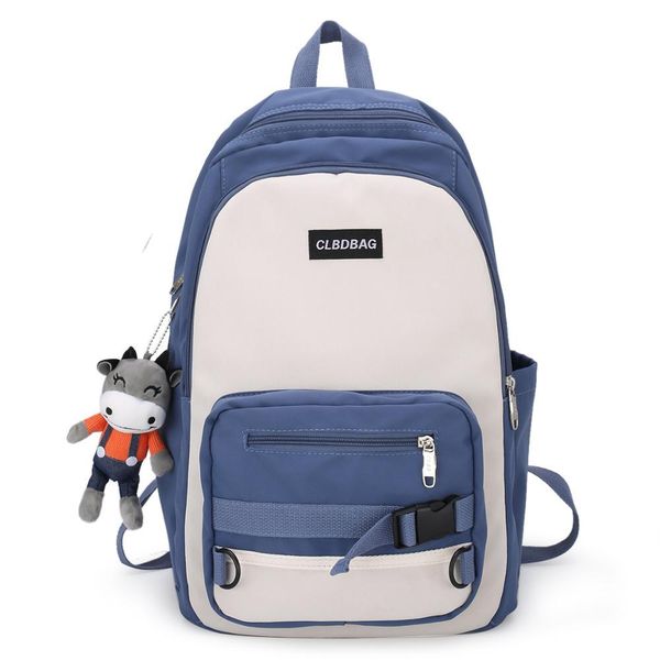 

bags for women 2020 leisure large capacity canvas contrast women's backpack designer brand luxury women bag 2020 backpack women c0226