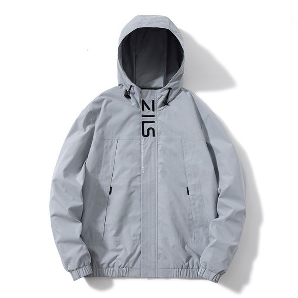 

men's new fashion cool hooded jacket in autumn 2021, Black;brown