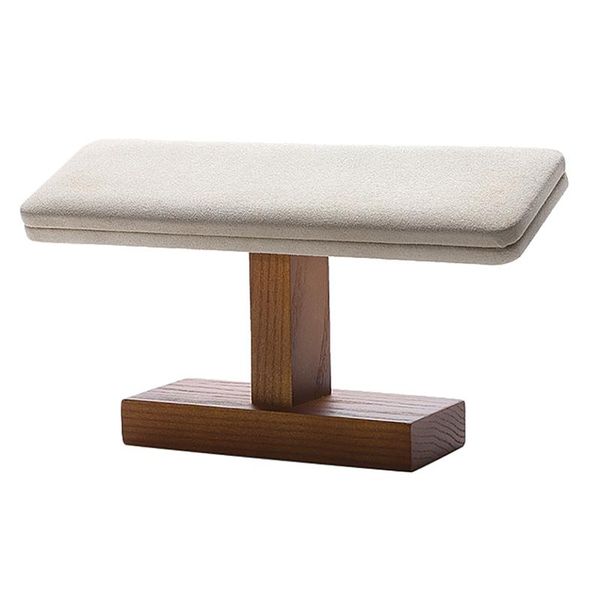 

jewelry pouches, bags wooden bracelet chain watch t-shaped rack display holder organizer storage stand, Pink;blue