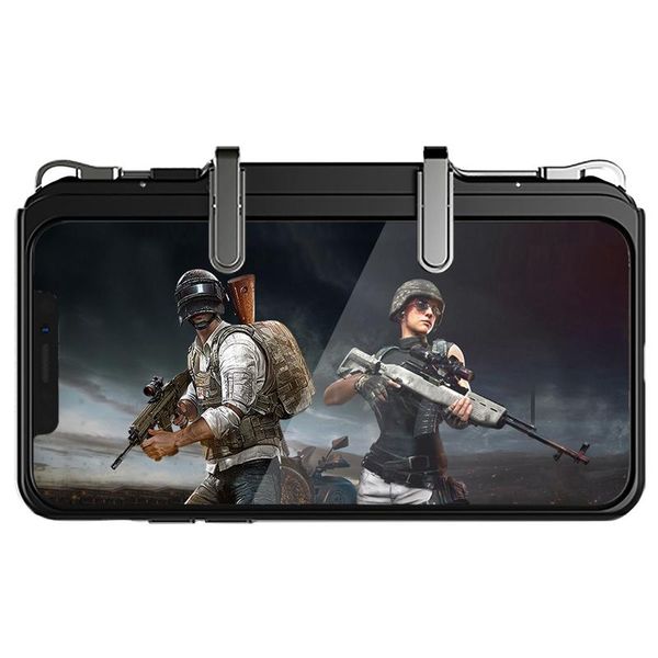 

game controllers & joysticks mobile controller gamepad trigger aim button shooter joystick for x/xs phone shell