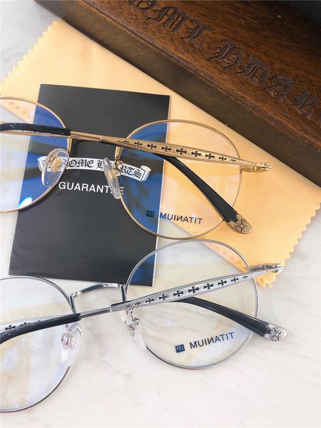 

75% off outlet store online 2021 new kro pure titanium ultra light flat lens frame for women's myopia, White;black