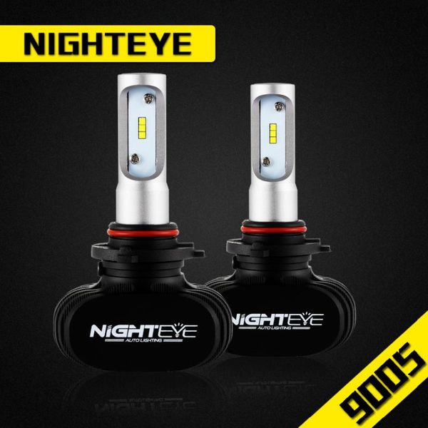 

car headlights nighteye super bright cob led headlight 25w a315 all in one bulb fog light pure white 6500k head lamp