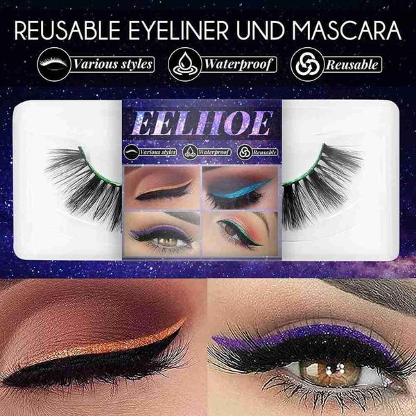 

false eyelashes reusable eyeliner stickers eyelid tape invisible self-adhesive eye line strip sticker party sequin shadows