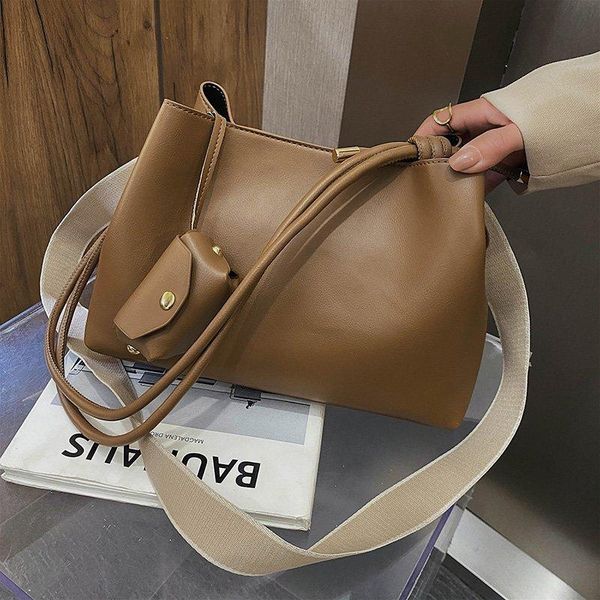 

cross body bags for women 2021 pu leather shoulder crossbody bag coin purse three-piece suit female fashion designer handbags