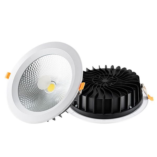

downlights 7w 10w 15w 20w 30w 36w led downlight recessed round aluminum ceiling lamp high brightness spotlight warm cold white 220-240v
