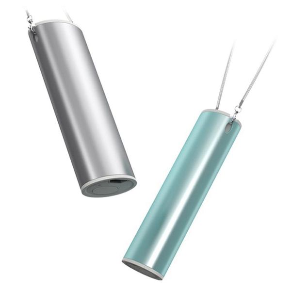 

air purifiers 2 pieces of hanging neck purifier, personal fashion wearable mini portable negative ion purifier