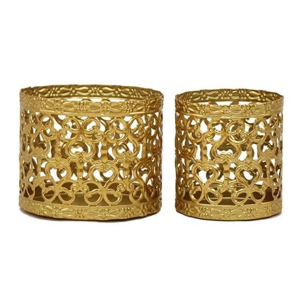 

candle holders hollow iron holder vintage cup desktealight table centerpiece wedding home decoration