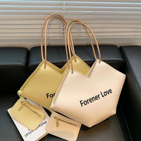 

evening bags large-capacity versatile ladies shoulder bag 2021 personality brand trendy fashion niche design tote