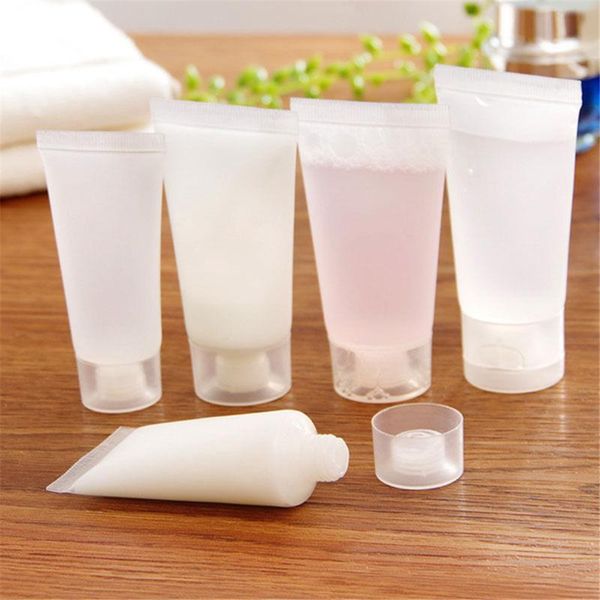 

storage bottles & jars transparent cleansing bottle hand cream hose squeeze plastic sub-bottle shampoo travel refillable empty
