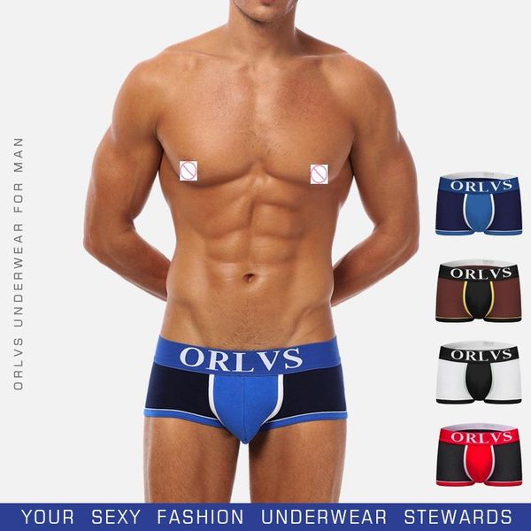 

underpants men's cool underwear male boxer comfortable fashion brief, Black;white