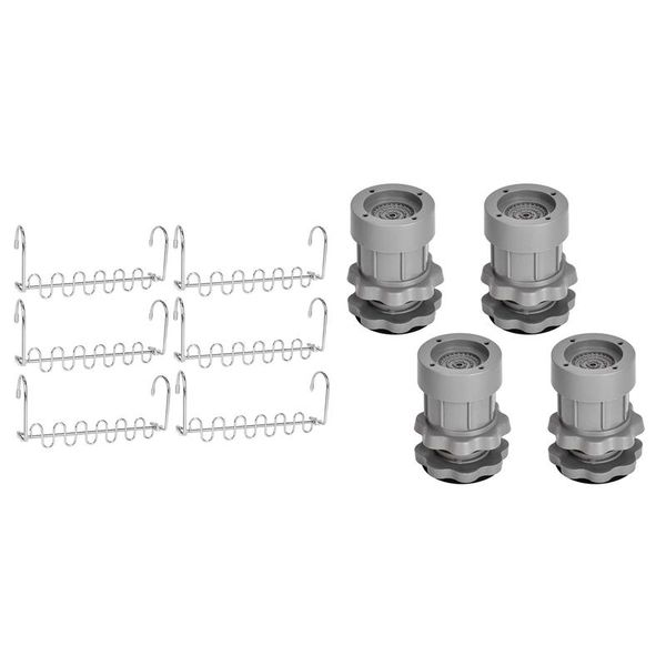 

hangers & racks clothes space saving for trouser, with 4pcs rubber feet anti-vibration mat vibration damper