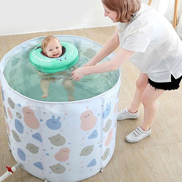 

life vest & buoy baby bath tub inflatable circle swimming neck ring buoyancy bathing swim accessories toys children safety pool fl s8r7