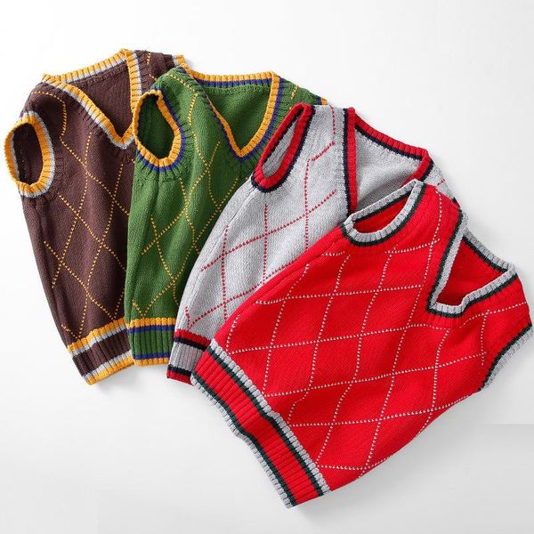 

waistcoat winter children's vest for boy cotton autumn clothes baby boys warm outerwear knitted toddler kids coats, Camo