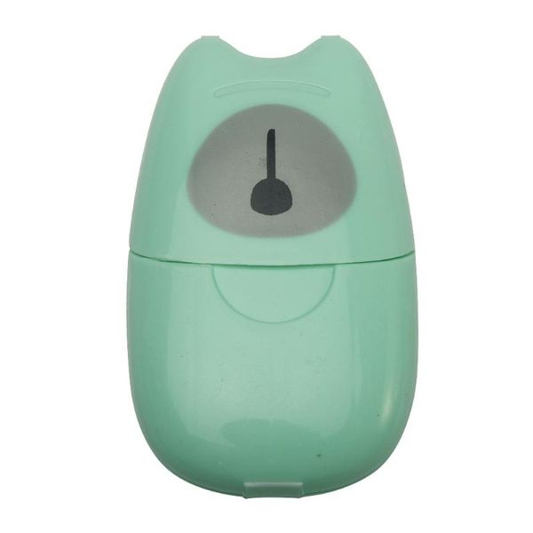 

soap dishes 50pcs boxed travel supplies camping paper disposable hand washing portable convenient outdoor mini dispenser plastic box