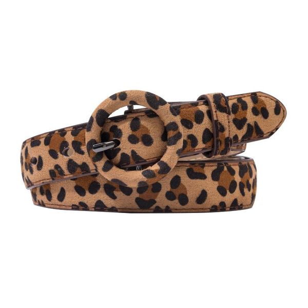 

belts 2021 women's pigskin leather belt solid color waist or hips ornament leopard waistband cummerbund ladies and girls, Black;brown