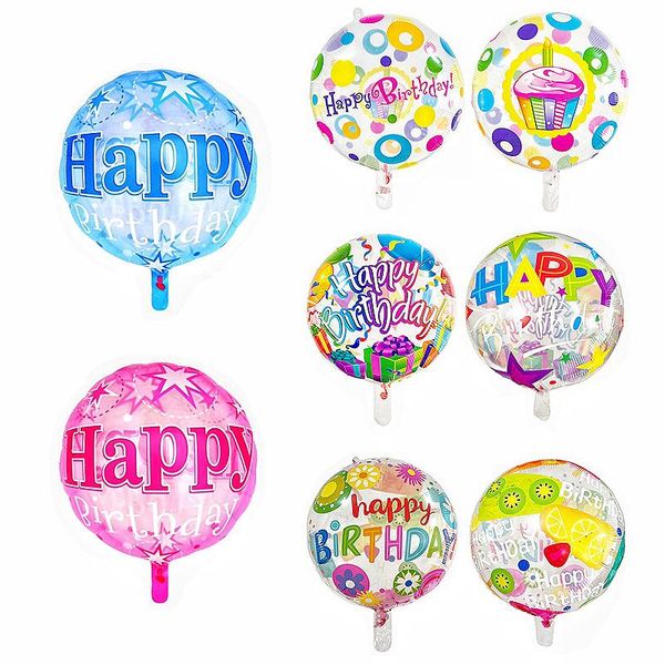 

party decoration 5pcs/lot 18inch double-sided pe balloon romantic wedding baby shower birthday decor clear air balloons supplies
