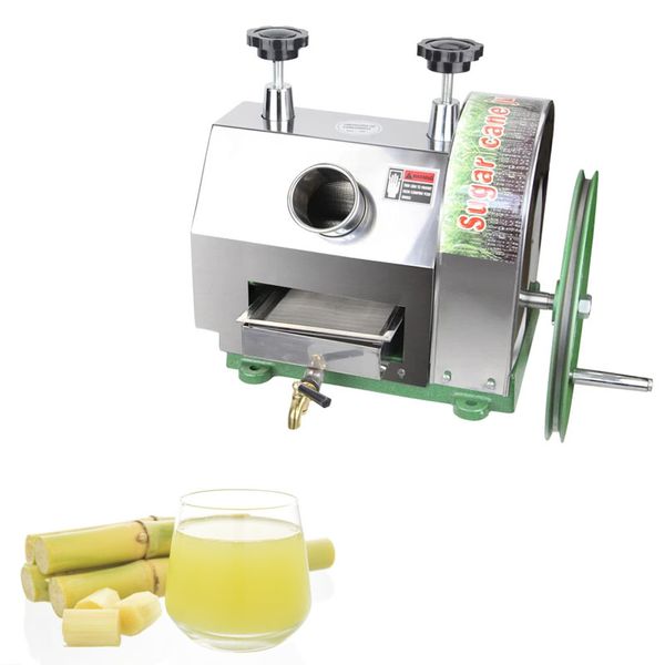 Manuelle Zuckerrohr-Entsafter, kleine Zuckerrohr-Saftherstellungsmaschine, Getriebe aus Edelstahl