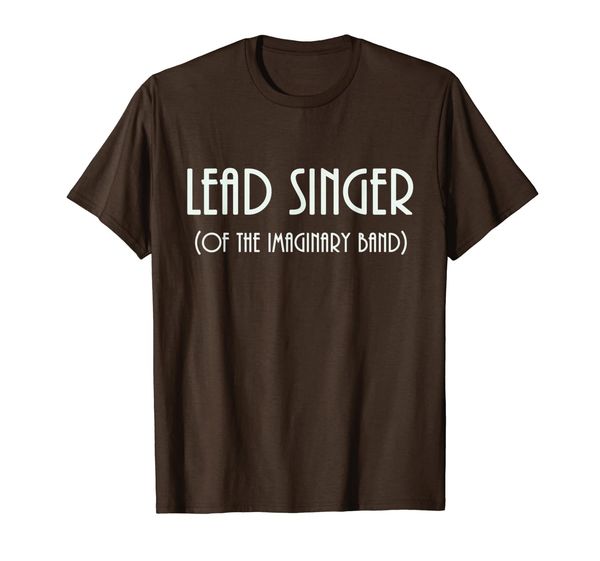 

lead singer music choir acapella funny singing t-shirt, White;black