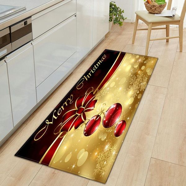 

carpets christmas 3d printed floor mats long microfiber door mat kitchen carpet anti slip washable rugs for absorbent doormat