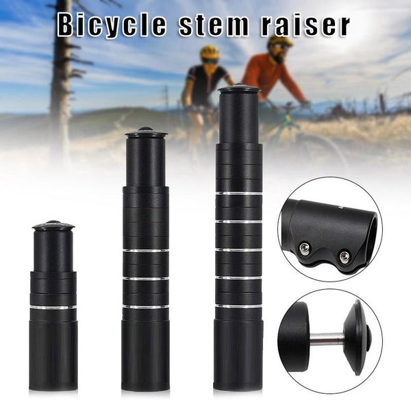 

bike handlebars &components 115/180/210mm bicycle handlebar fork stem riser rise up extender head adaptor cycling accessories piezas de bici