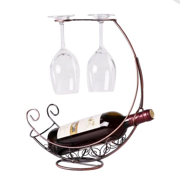 

tablewine racks ly red rack glass holder shelf bottle pirate ship goblet decoration
