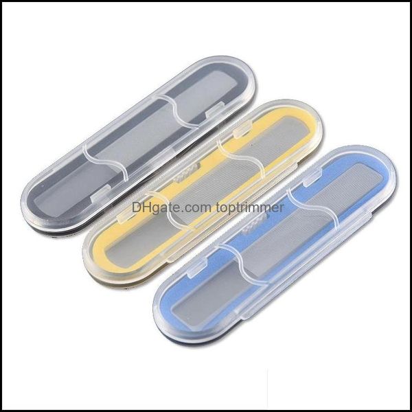 

tools nail art salon health & beautynail files sha brightening nails polish tool korean nano polishing strip-style glass material drop deliv