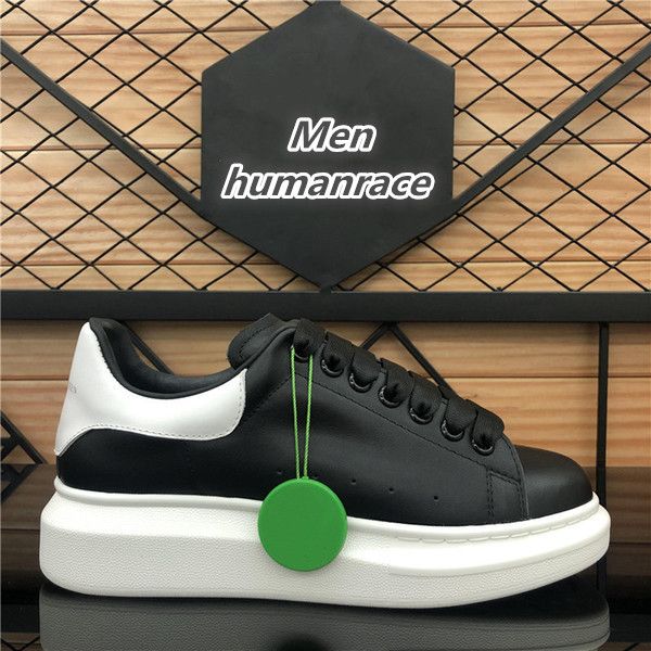 

mens womens blue velet back platform sneakers white genuine leather trainers comfort pretty triple luxury designer casual shoes, Black;white