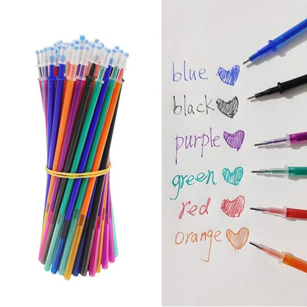 

gel pens 3/8colors magic erasable pen set washable handle 11cm length refills school office writing stationery supplies
