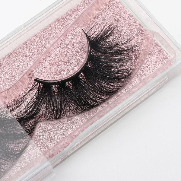 

false eyelashes 5d makeup thick lashes black nature soft private label